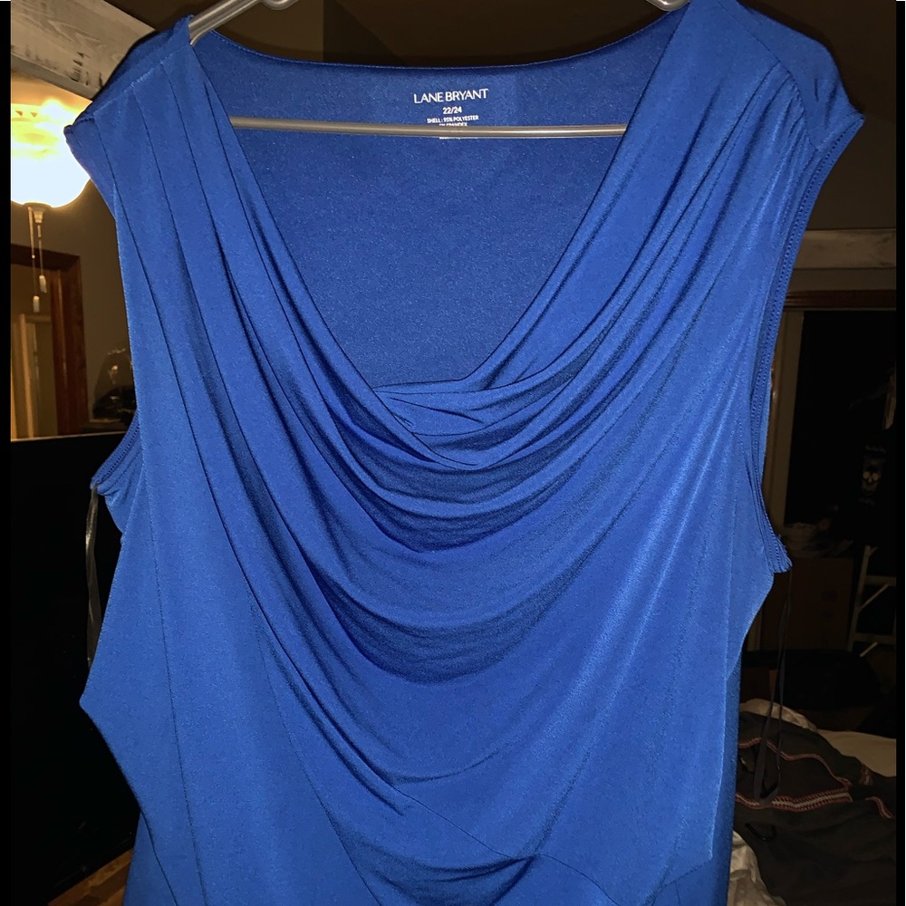 Lane Bryant sleeveless blouse